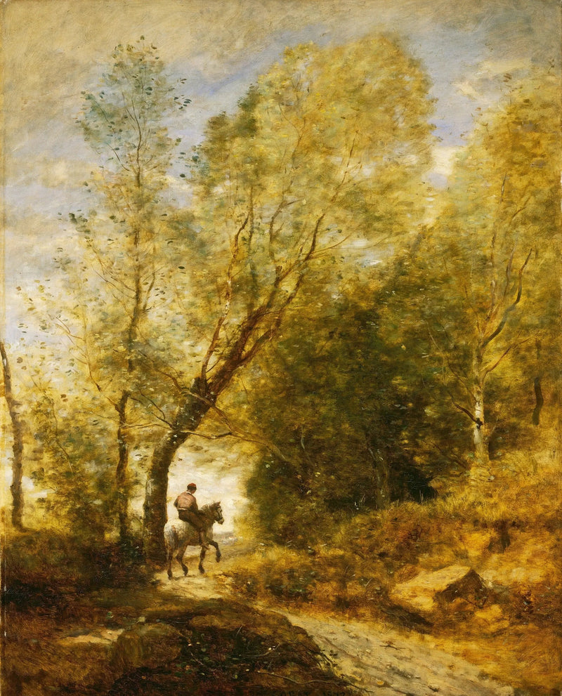 Coubron-skogen - Jean-Baptiste Camille Corot