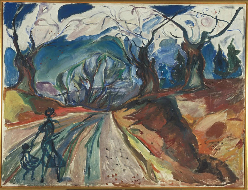 Den magiske skogen - Edvard Munch