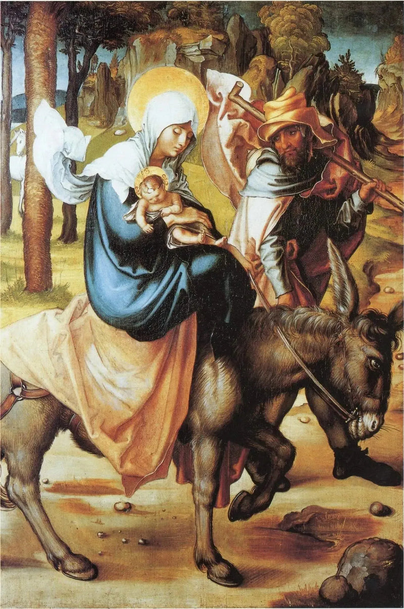 Flykten til Egypt - Albrecht Dürer