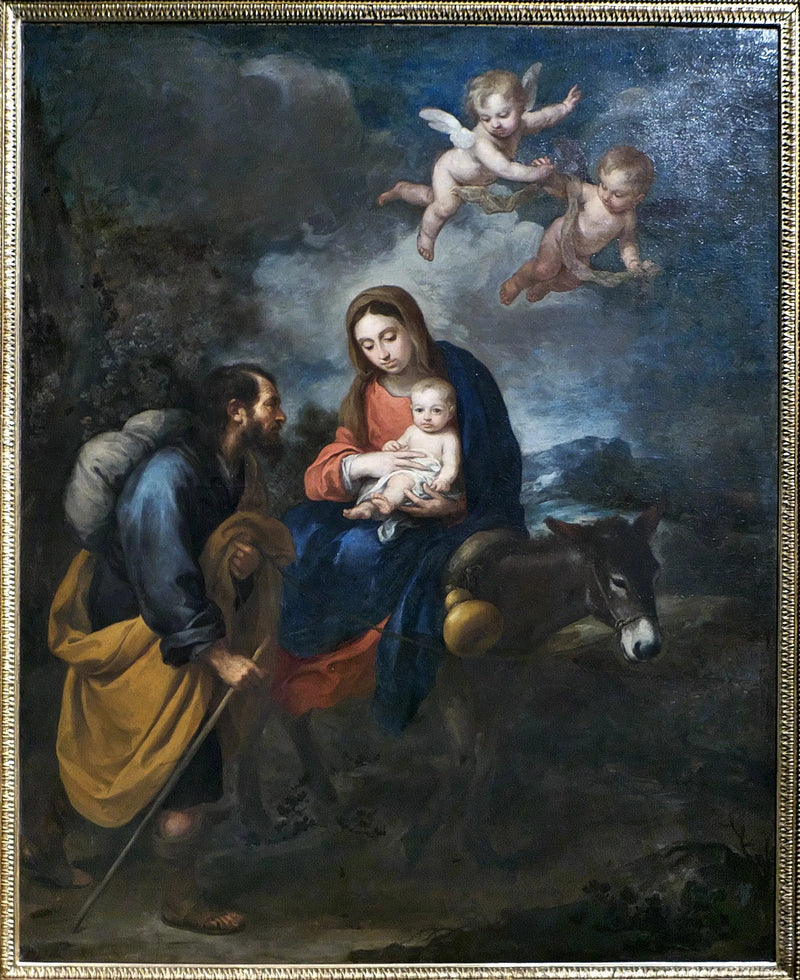 Flukten til Egypt - Bartolomé Esteban Murillo

Source:
La fuite en Égypte - Bartolomé Esteban Murillo
