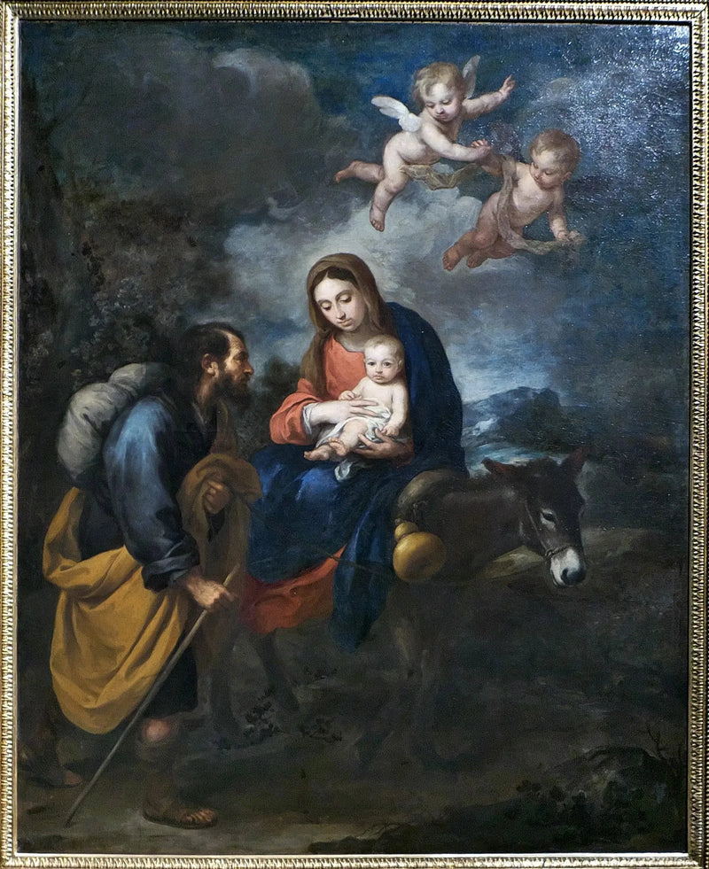 Flukten til Egypt - Bartolomé Esteban Murillo

Source:
La fuite en Égypte - Bartolomé Esteban Murillo