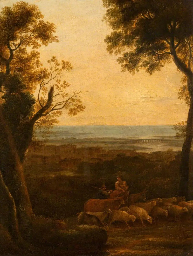 Flukten til Egypt - Claude Lorrain