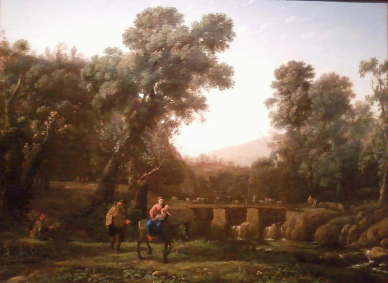 Flukten til Egypt - Claude Lorrain