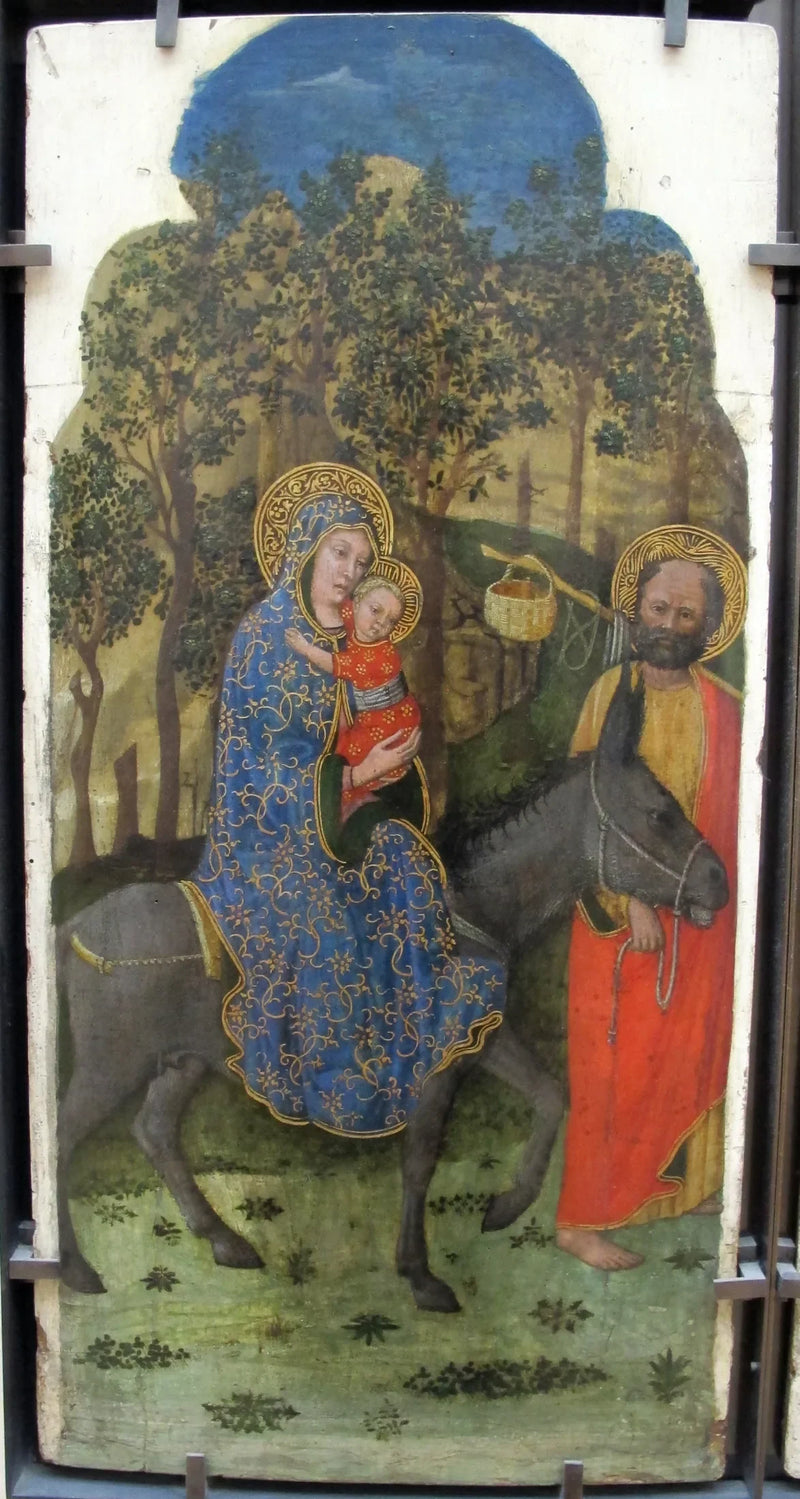 Flukten til Egypt - Giovanni Francesco da Rimini
