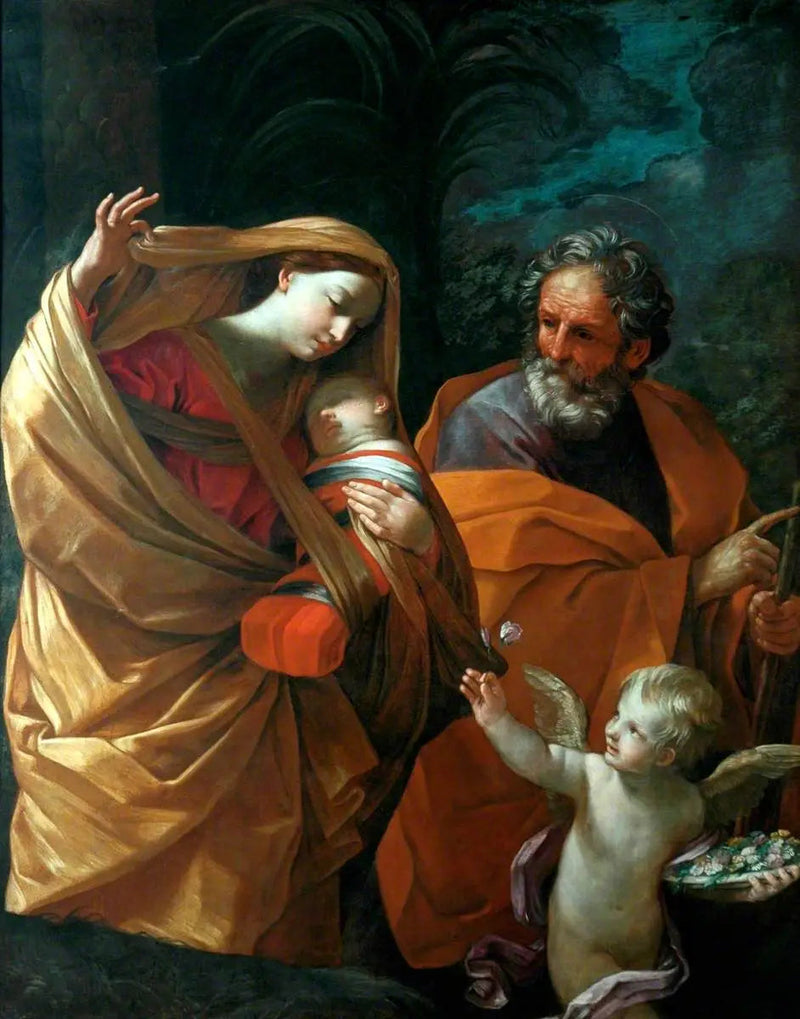 Flukten til Egypt - Guido Reni