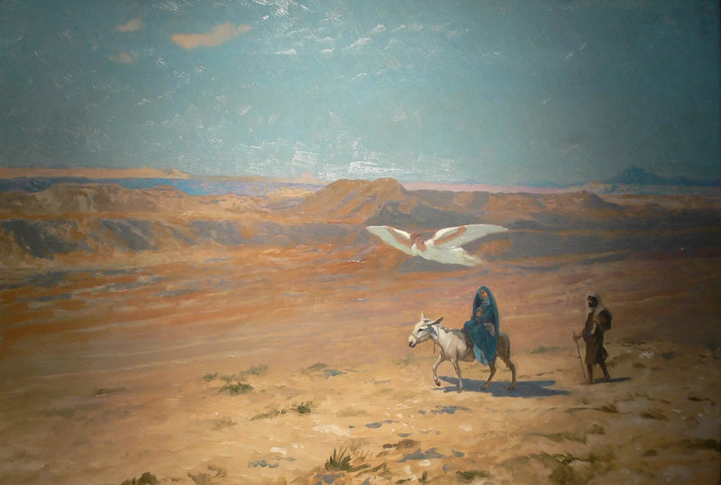 Flukten til Egypt - Jean-Léon Gérôme