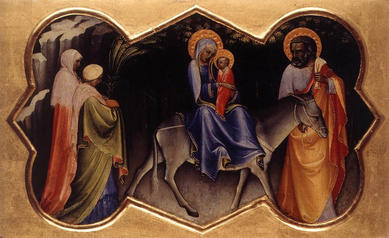 Flukten til Egypt - Lorenzo Monaco