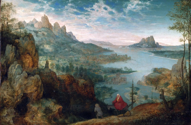 Flukten til Egypt - Pieter Brueghel den eldre