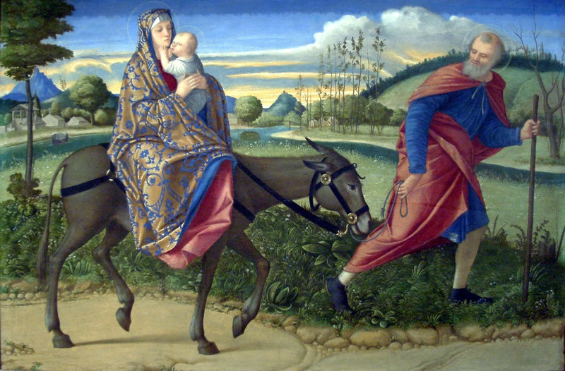 Flukten til Egypt - Vittore Carpaccio