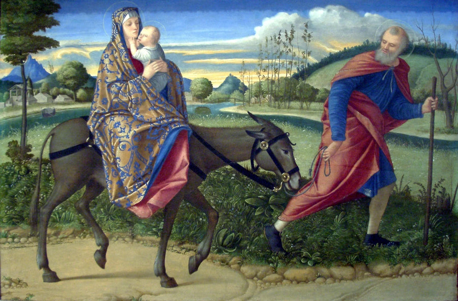 Flukten til Egypt - Vittore Carpaccio