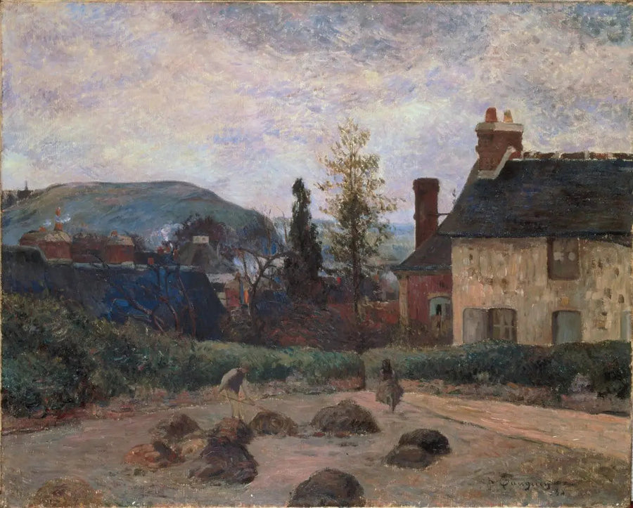 Røyk fra jorden - Paul Gauguin
