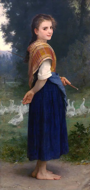 Gåsepasseren - Bouguereau