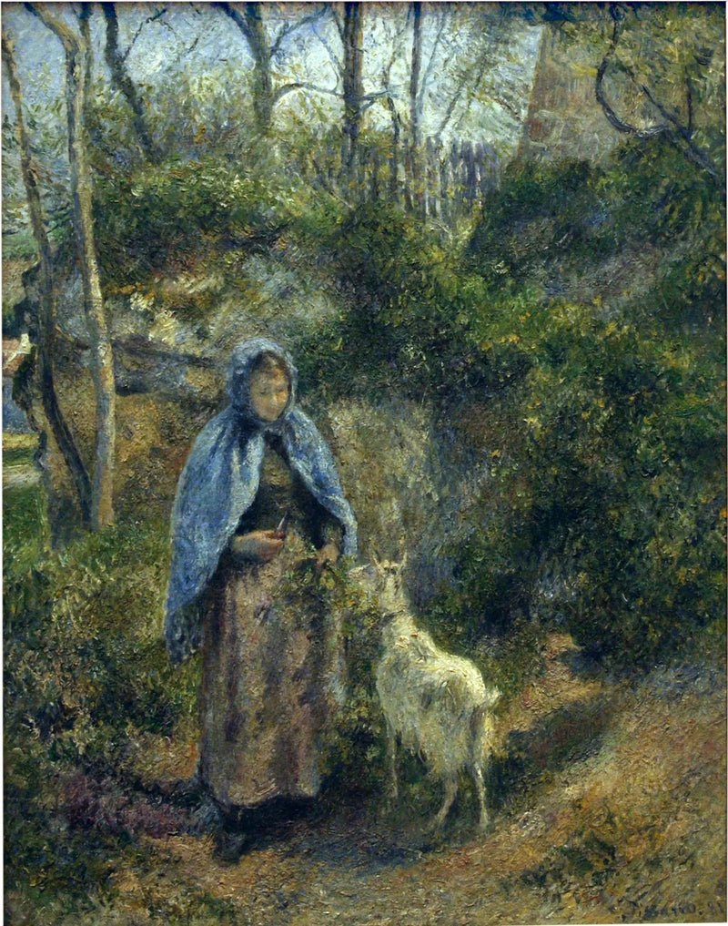 Geitepasseren - Camille Pissarro