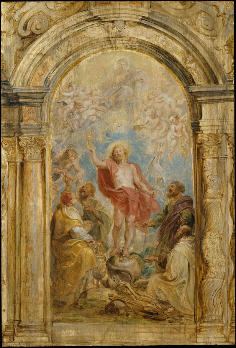 Eukaristiens glorifisering - Peter Paul Rubens