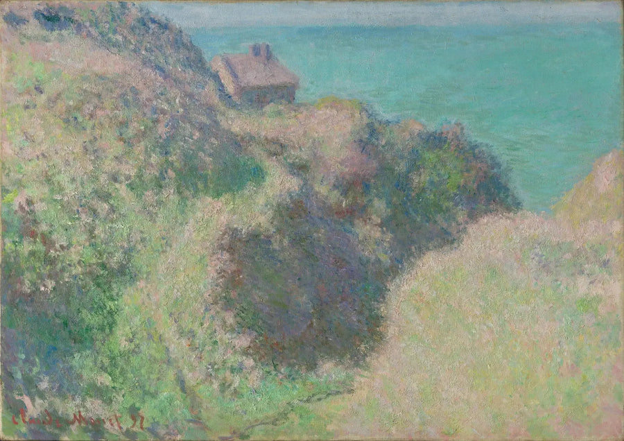 Varengeville-kløften, sen ettermiddag - Claude Monet