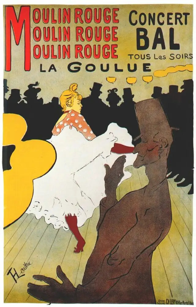 La Goulue i Almée - Henri de Toulouse-Lautrec