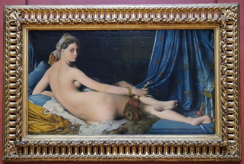 Den store odalisken - Jean-Auguste-Dominique Ingres