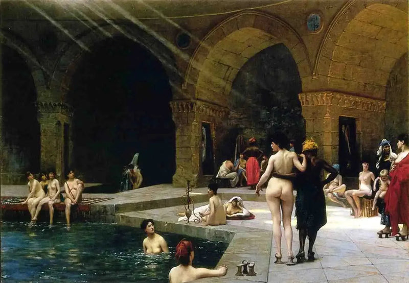 Den store bassenget i Brousse - Jean-Léon Gérôme