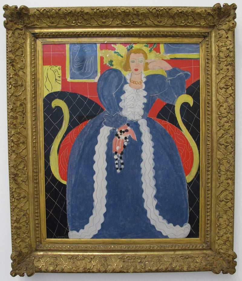 Den store blå eiken og mimosaer - Henri Matisse