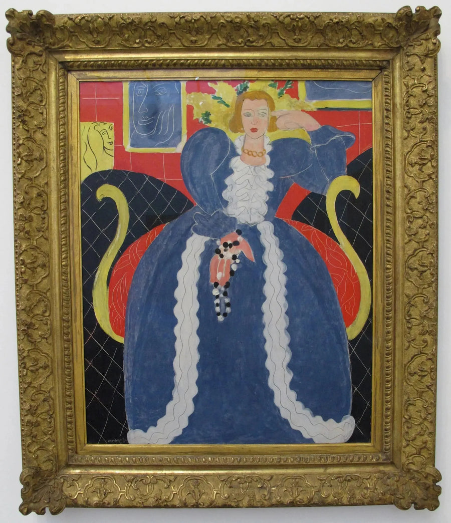 Den store blå eiken og mimosaer - Henri Matisse