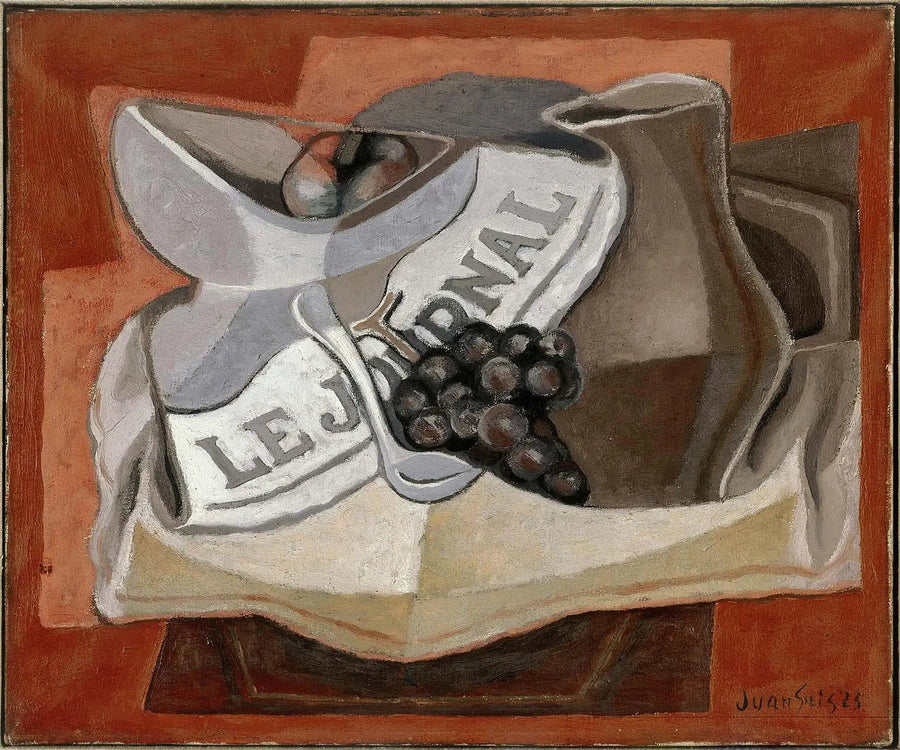 Vinsyltetøy av druer - Juan Gris