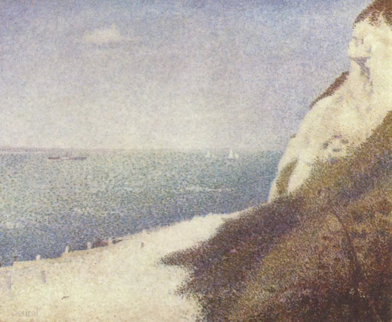 Lavinen i Bas-Butin, Honfleur - Georges Seurat