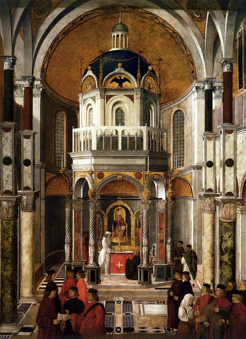 Helbredelsen av Pietro dei Ludovici - Gentile Bellini