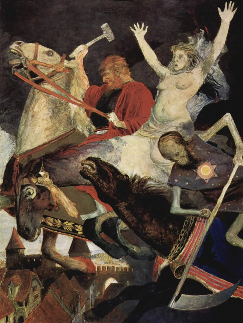 Krigen - Arnold Bøcklin

Source:
La Guerre - Arnold Böcklin