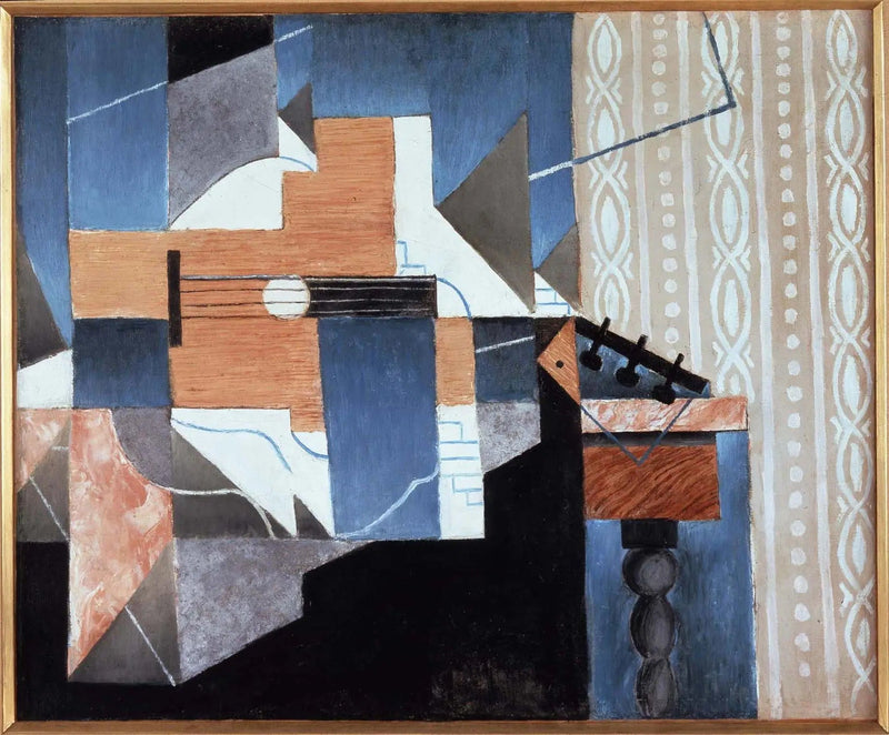 Gitaren på bordet - Juan Gris