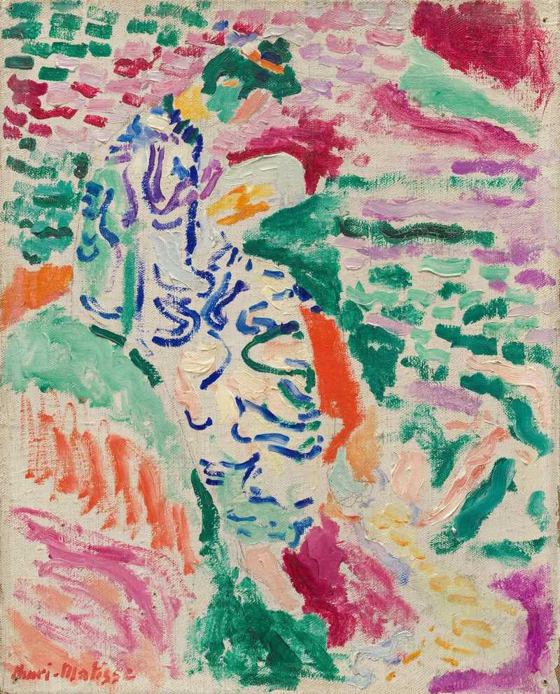 Den japanske kvinnen ved vannet - Henri Matisse