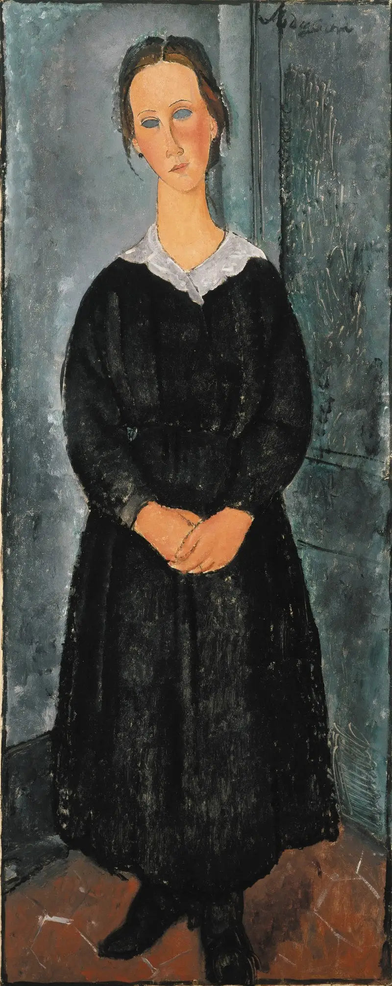 Den unge piken - Amedeo Modigliani