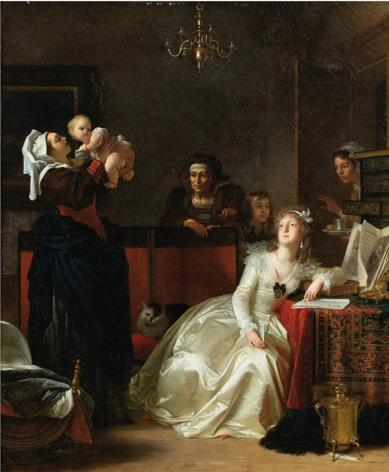 Den unge lærde moren - Jean-Honoré Fragonard