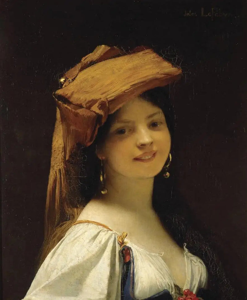 Den unge syngende kvinnen - Jules Lefebvre

Source:
La Jeune Rieuse - Jules Lefebvre