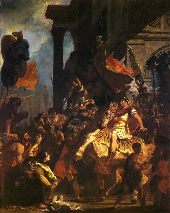 Trajans rettferdighet - Eugène Delacroix