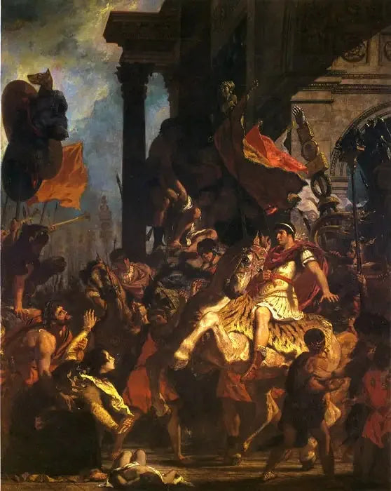 Trajans rettferdighet - Eugène Delacroix
