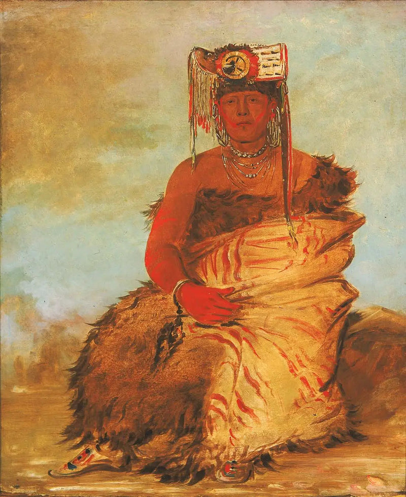 La-kée-too-wi-rá-sha, liten sjef, en Pawnee-kriger Tapage - George Catlin

Source:
La-kée-too-wi-rá-sha, petit chef, un guerrier Tapage Pawnee - George Catlin