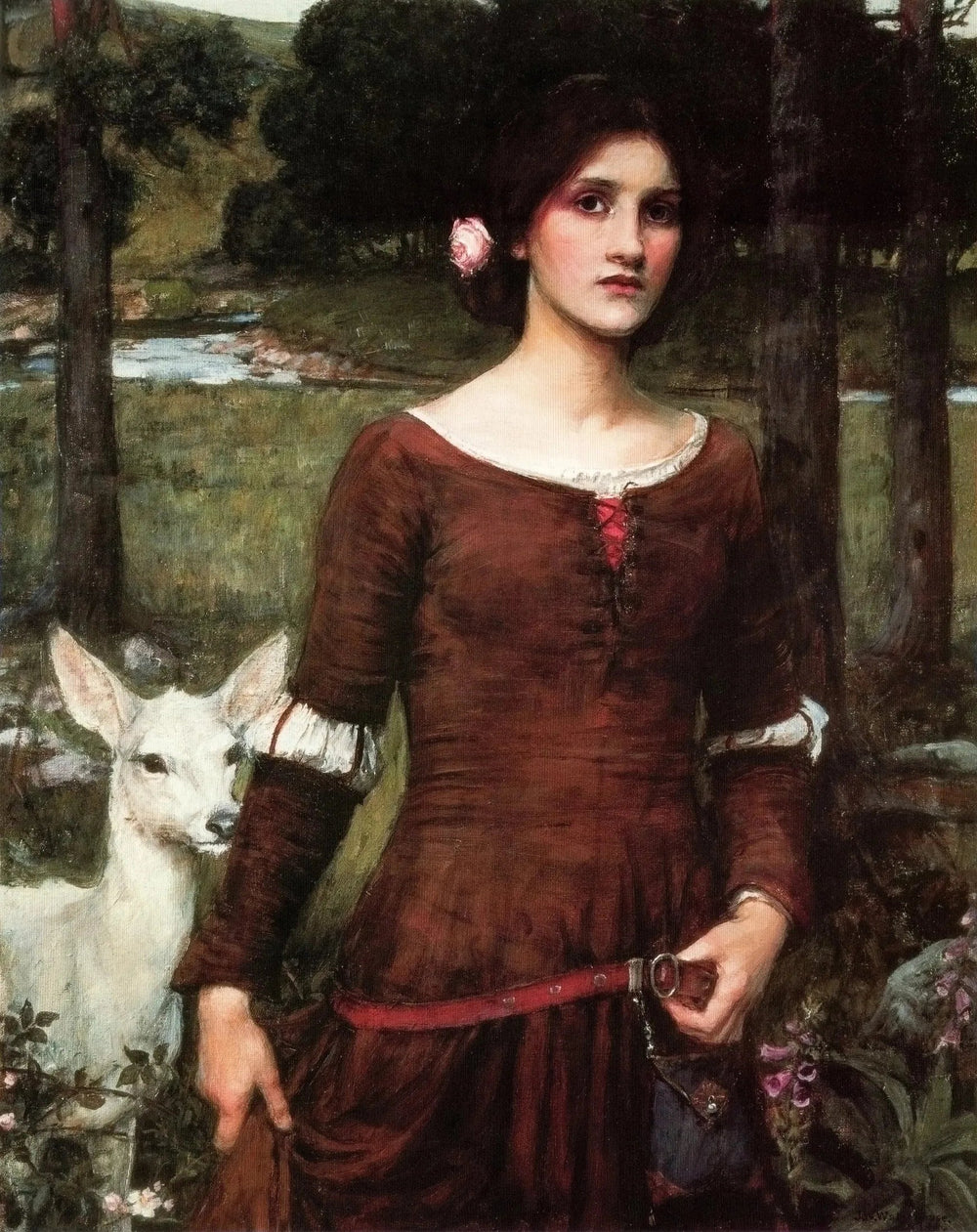 La Lady Clare - John William Waterhouse image 1 reproduction artisanale de tableau