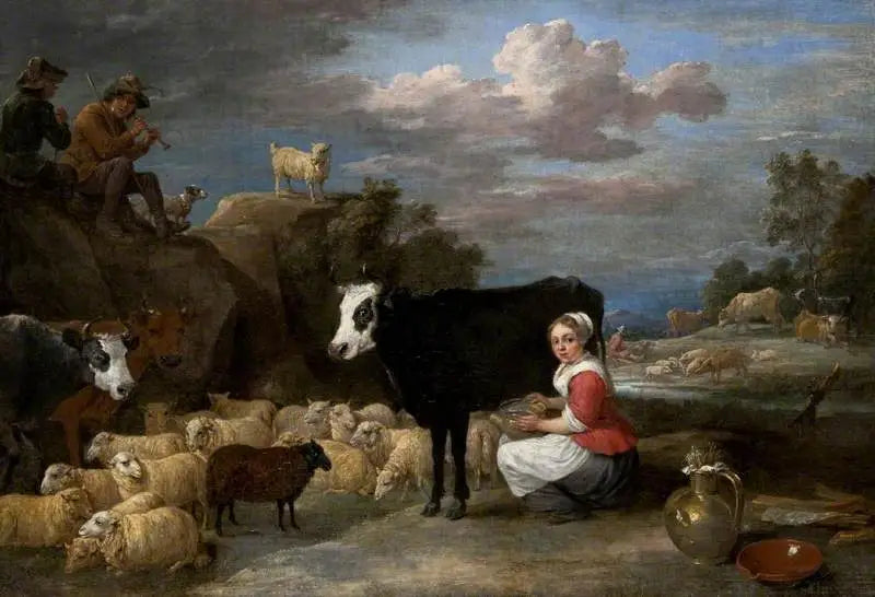 Melkekjerringen - David Teniers den Yngre

Source:
La laitière - David Teniers le Jeune