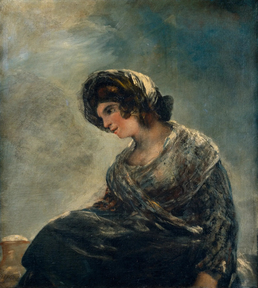 Melkekvinne fra Bordeaux - Francisco de Goya