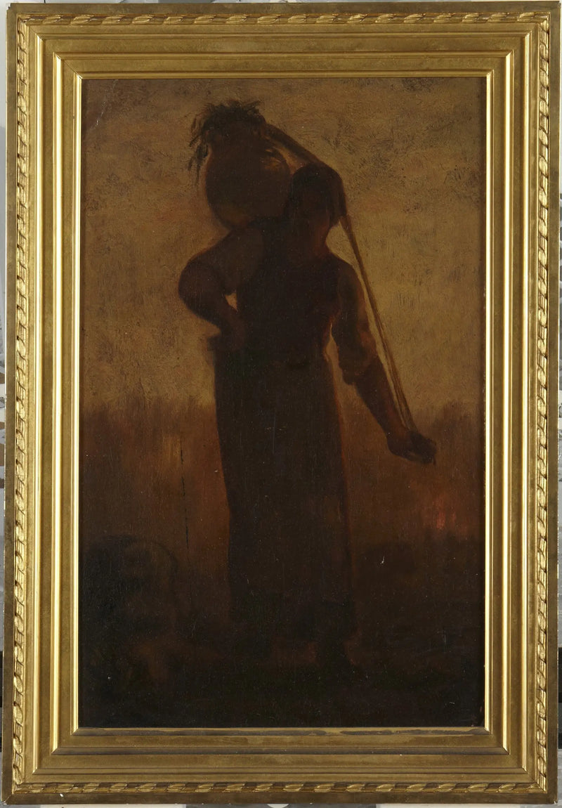 Normandisk Melkekjerring - Jean-François Millet