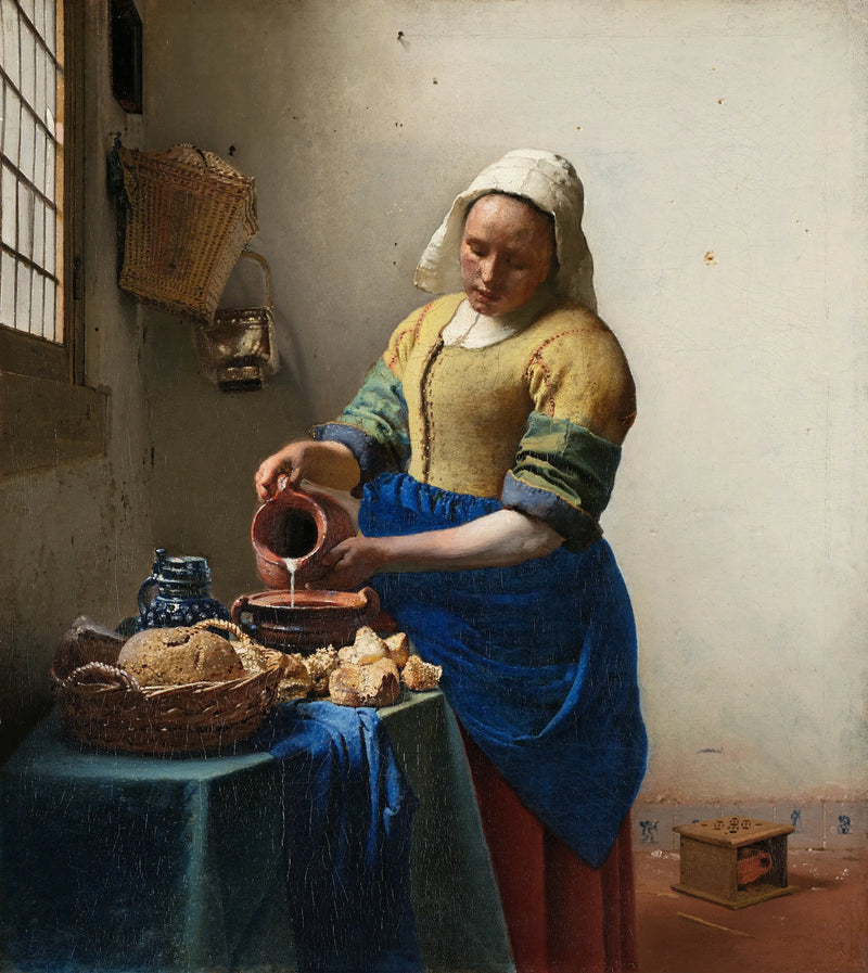 Melkepiken - Johannes Vermeer