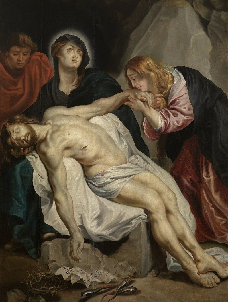 Klagelsen over den døde Kristus - Antoine van Dyck

Source:
La lamentation sur le Christ mort - Antoine van Dyck