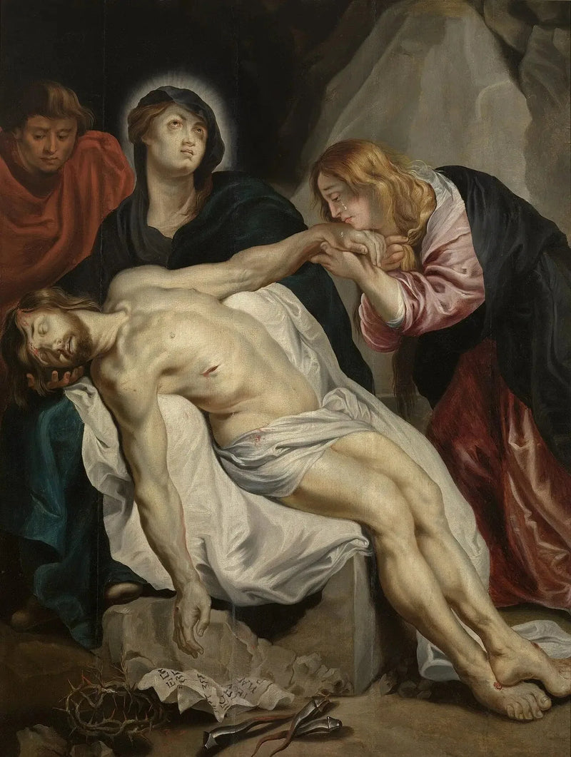 Klagelsen over den døde Kristus - Antoine van Dyck

Source:
La lamentation sur le Christ mort - Antoine van Dyck