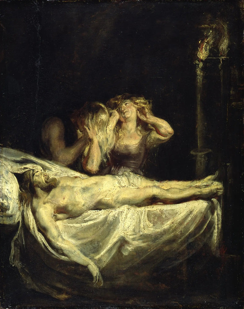 Den klagesang over Kristi døde kropp - Peter Paul Rubens