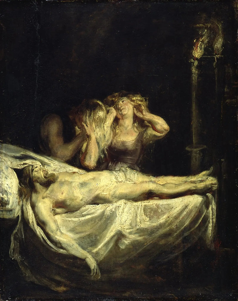Den klagesang over Kristi døde kropp - Peter Paul Rubens