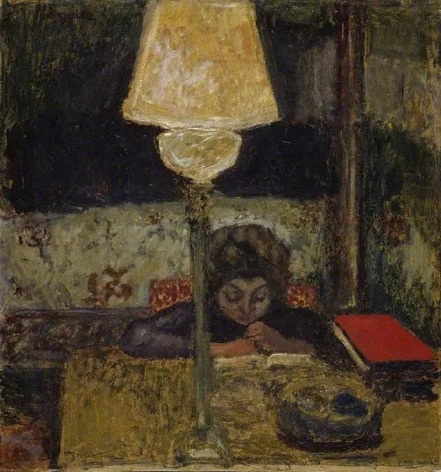 Oljelampen - Pierre Bonnard