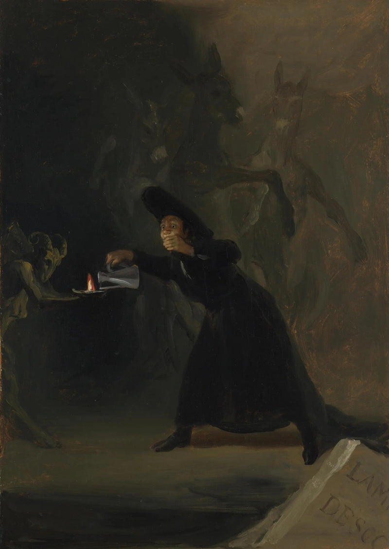 Djevelens lampe - Francisco de Goya