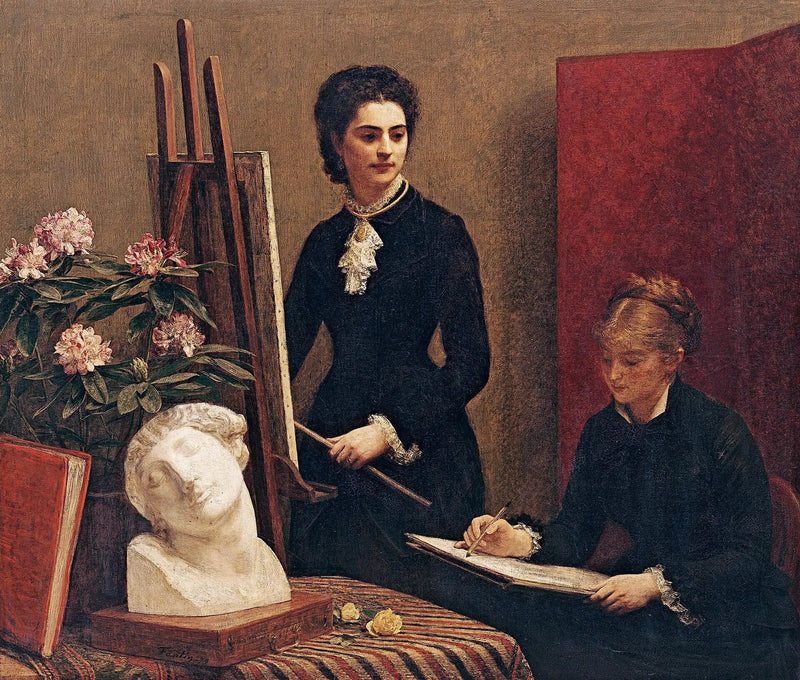 Tegneundervisning i verkstedet - Henri Fantin-Latour

Source:
La leçon de dessin dans l'atelier - Henri Fantin-Latour