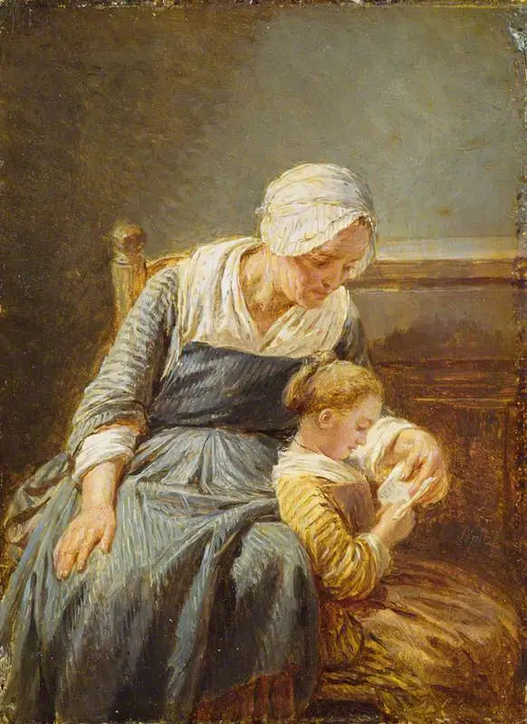 Lesestunden - Nicolas-Bernard Lépicie