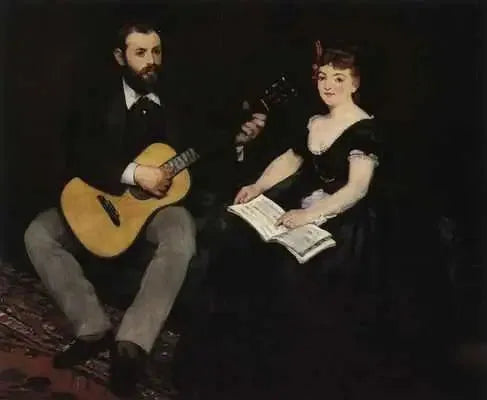 Musikkleksjonen - Édouard Manet